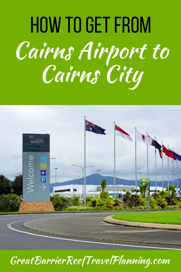 How to get from Cairns Airport to Cairns City