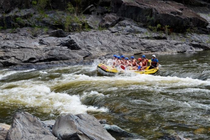 White-water Rafting on the Barron River